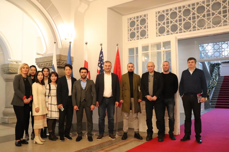 Visit of Tsinghua University